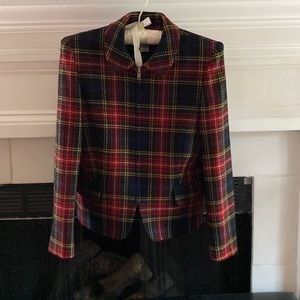 Plaid blazer